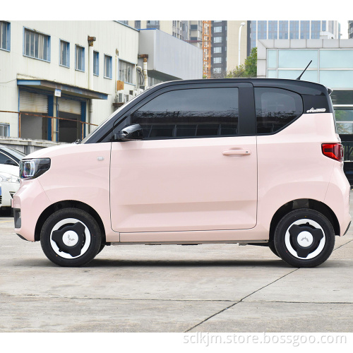 Dalam stok wuling hongguang mini empat kenderaan elektrik tempat duduk 100km/h lithium besi fosfat bateri 2022 kenderaan baru elektrik